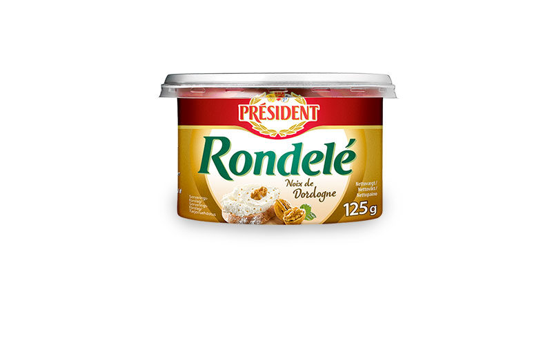 Pres Rondele Président Rondelé med Valnød - Président